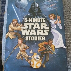 Star Wars 5-Minute Stories Book - Black, White, Blue, Brown